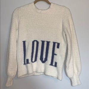 XS LC Lauren Conrad LOVE sweater